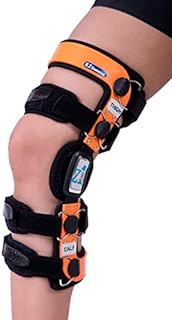 Z1 K2 Knee Brace –Best Knee Brace for ACL/Ligament Injuries/Sports Injuries, Arthritis(OA) & Preventive Protection & Relief from Knee Joint Pain/Degeneration- Men & Women S9(T=18-19.5