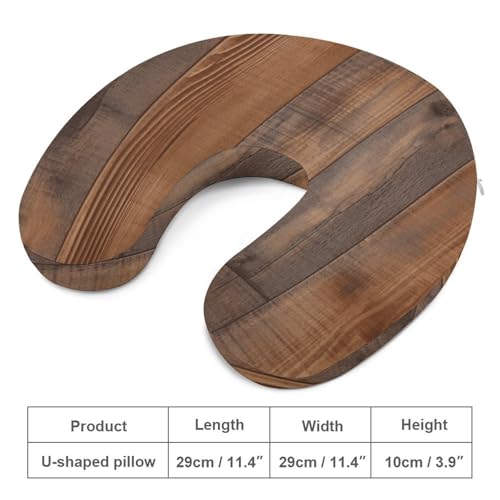 Almohada U espuma viscoelástica 30 cm x 25 cm cervical miniatura 2