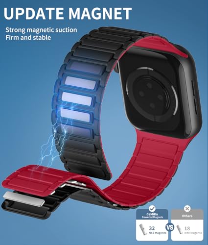 CeMiKa Compatible with Apple Watch Strap 42mm 40mm 41mm 38mm Women Men - Image 3