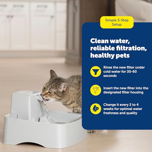 Image of PetSafe Drinkwell Pet Fountain Replacement Carbon Filters, (Pack of 48)