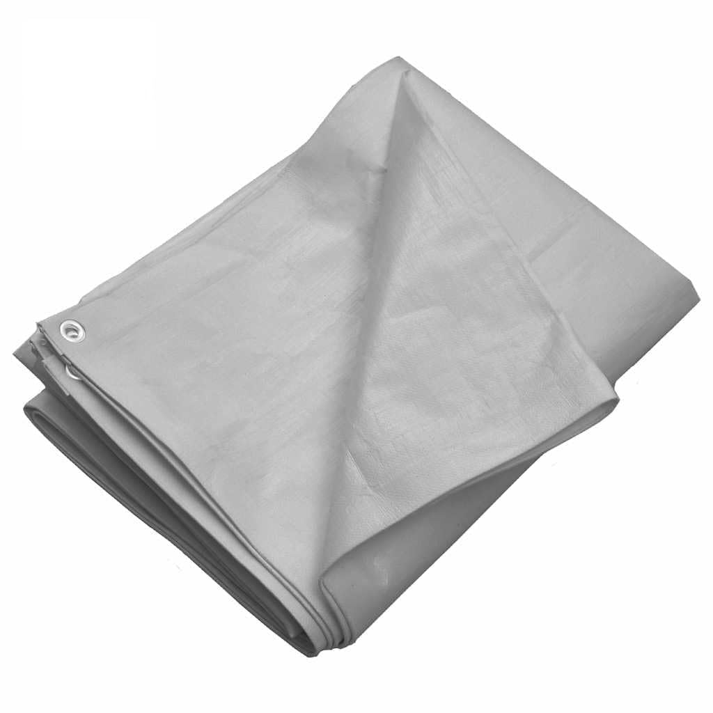 Bâche en polyéthylène anti-déchirure 8x12m pour stopper les fuites de toiture
