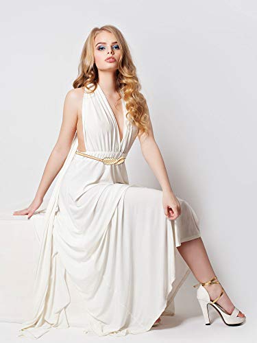2 Pieces Women Leaves Belt for Dresses Stretch Skinny Metal Waist Belt Large 32 In Waist Extends to 45 In Elastic Decorative4
