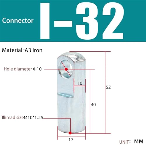 Conector tipo I I-100 mecánico para mantenimiento de cilindros 8