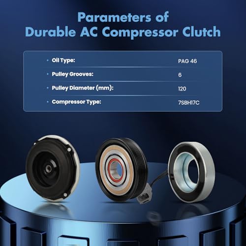 Image of ECCPP AC Clutch for Chrysler 300 for Dodge Challenger Charger 2015-2023