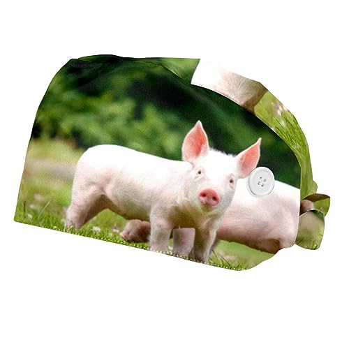 Casquettes de travail avec bandeau anti-transpiration ajustable lot de 2