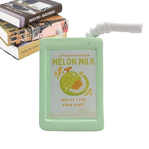 Firulab Caja Jugo - Florero Resina para Cactus Helechos Suculentas - Florero Decorativo pequeño Artesanal Resina, Caja Jugo, Maceta para Caja Almacenamiento Llaves