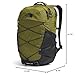 THE NORTH FACE Borealis Commuter Laptop Backpack, Forest Olive/TNF Black, One Size
