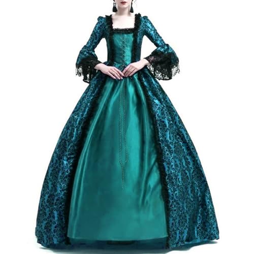 1791's Lady Women's Victorian Rococo Dress Baroque Marie Antoinette Ball Dresses Historical Period Court Eveing Gown Light Blue