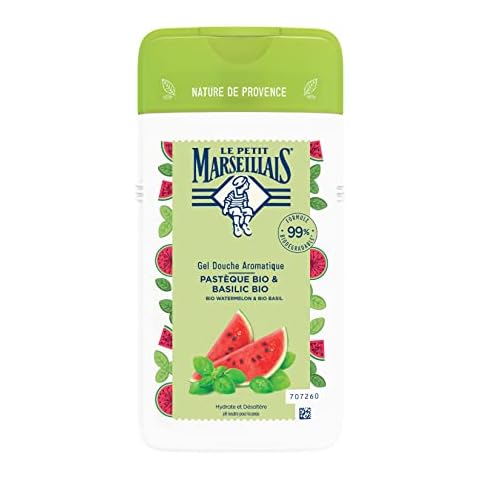 Gel de ducha Le Petit Marseillais de sandía orgánica y albahaca orgánica Cover