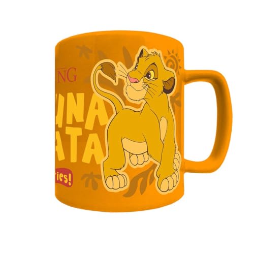 Pyramid International - Fuzzy Mug Simba - Keramiktasse mit abnehmbarem Fell - 440ml - Kaffee & Tee Heiß oder Kalt – Ansicht 2