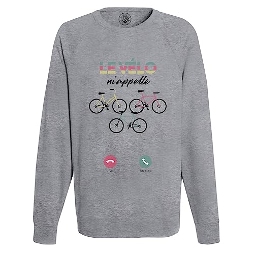 Sweat Homme Le Vélo m'appelle pour Cyclisme sur Route et Sport