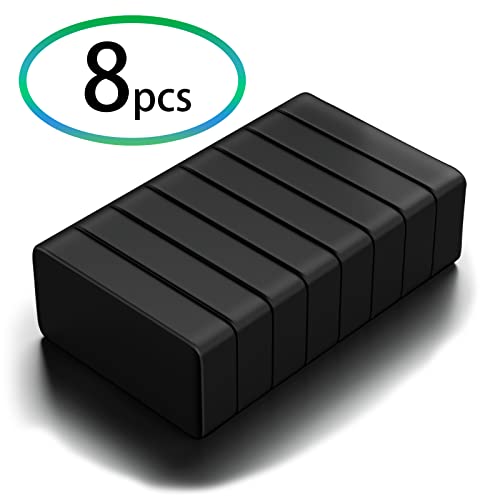 By Jmy Ferrite Blocks Ceramic Magnets 1 7/8 Inch X 7/8 Inch X 3/8 Inch Rectangular Magnets thumb #2