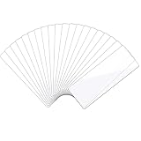 Sliverdew 20 PCS Double Sided Sticky Tape Clear Mounting Square Tape Waterproof Removable Hanging Ta