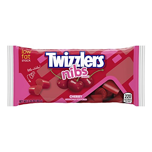 Twizzlers Nibs Cherry Candy, 2.25 Ounce #TOP26