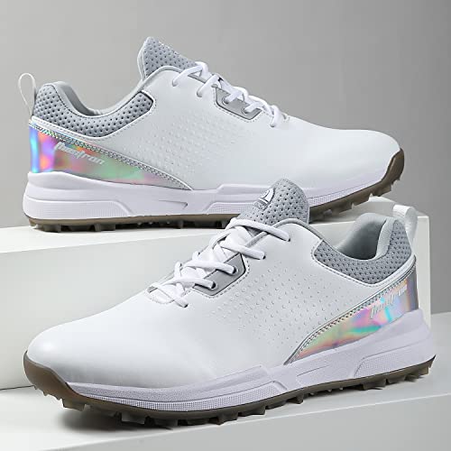 Image of Professional Men Golf Shoes Comfortable Spikeless Outdoor Golf Walking Sport Sneakers for Men