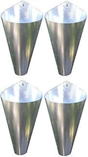 4 Pack Killing Restraining Poultry Chicken Processing Cones - Medium