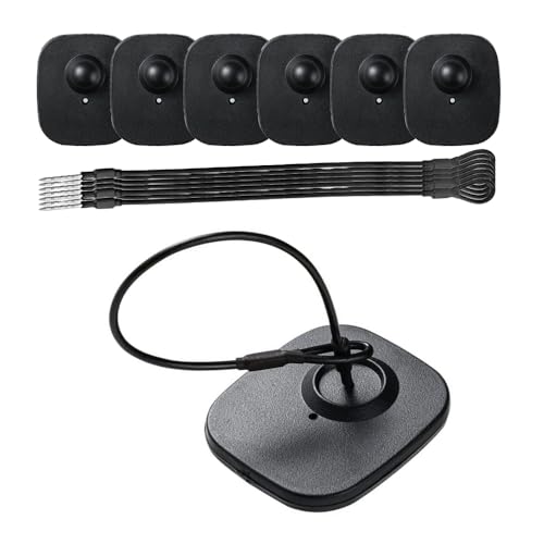 Étiquettes de sécurité RF 8.2MHz avec ficelle pour antivol vêtement commerce - 50 pcs