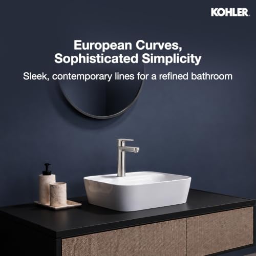 Image of Kohler July Comfort Height Tall Lav Faucet Without Drain