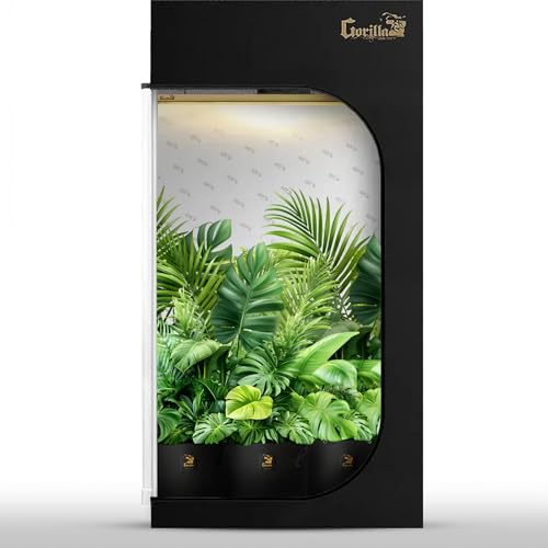 Gorilla Grow Tent 2 x 4 x 6'11" - Tallest Fixed Height Premium In...
