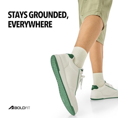 Image of Boldfit Shoes for Man Stylish Sneakers for Man Comfortable Shoes for Men Casual Lace Up Sneakers for Men Lightweight Casual Sneaker Shoe for Boys