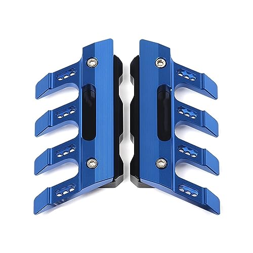 Garde-Boue Moto pour Buell 1125 R XB 12R Bloc Protection Fourche Aluminium Bleu