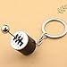 5pc Car Lovers Key Chain Set - Manual Gear Shifter | Wheel Rim | Spanner | Turbo | Brake Disc Keychain | Auto Enthusiast Gift Set | Car Truck Bike | Parts Keyring