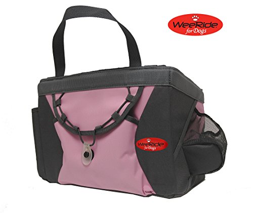 Weeride-Cesta Porta Animali, Cane, Colore: Rosa
