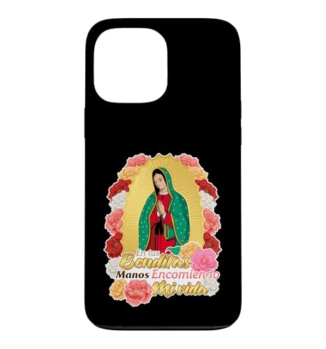 Our Lady Virgen De Guadalupe Saint Virgin Mary Roses Flowers �X�}�z�P�[�X iPhone 13 Pro Max �p
