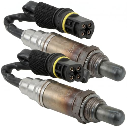 BOSCH 13477 Premium Original Equipment Oxygen Sensor - Compatible with Select BMW M5 X3 X5 Z3 Z4 Z8 320i 323Ci 323i 325Ci 325i 325xi 328Ci 328i 330Ci 330i 330xi 525i 528i 530i 540i 750iL 850i