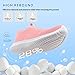 STQ Girls Shoes Kids Slip on Sneakers Running Tennis Barefoot Sports Non Slip Athletic Children's Arch Support Teenage Fashion School Walking Children Youth Memory Foam Fall Pink Size 5 Big Kid