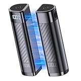 Hand Warmers Rechargeable - Magnetic Electric Hand Warmers 2 Pack with LED Display, Fast Heating Portable Heater, 4 Levels Heat Up, Long Lasting, Gifts for Men, Women, Outdoor, Golf, Camping, Fishing