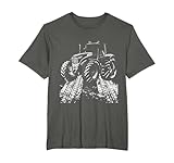 Retro Tractor Farmer - Vintage Farmer Tractor Farmer Design