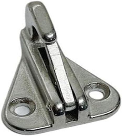 1-1/2" Snap Hook Spring Snap Type Fender Hanger Safety Hook Stainless Steel 4Pcs
