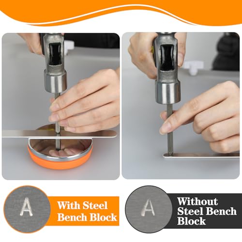 image for DkOvn Metal Stamping Kit, Jewelry Making Stamping Tools with 37pcs 3mm