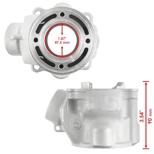 Cilindro de pistón YZ85 de 47,5 mm con juntas de alta resistencia para motocicletas 4