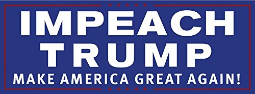 Drumpf.WTF Impeach Trump Make America Great Again Magnetic Anti-Trump, Pro-Democracy Bumper Sticker