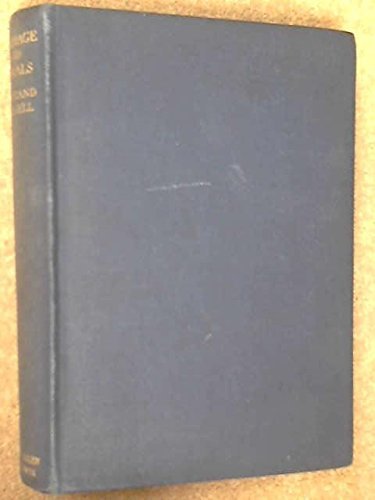 Marriage and Morals by Bertrand Russell (1929-1... B01K9A9HF4 Book Cover