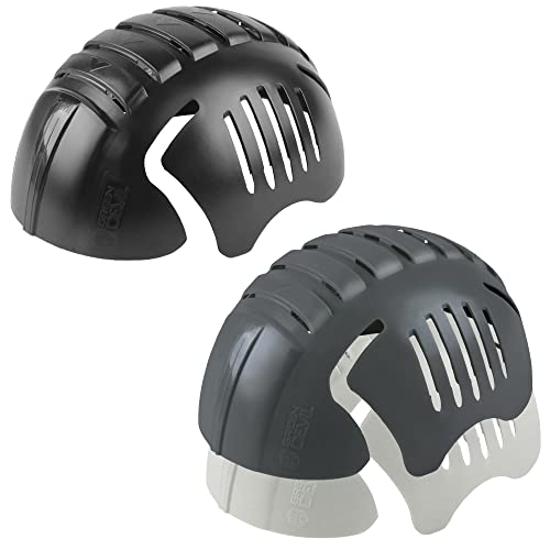 Green Devil Casquette de sécurité Universelle avec Insert Rigide en ABS s'adapte à n'importe Quel Chapeau de Baseball ou Hats durs pour Une Protection Confortable de la tête (Noir + Gris + Blanc)