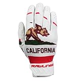Rawlings 5150 Flag Country Batting Gloves Limited Edition Adult, California, Small