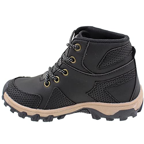 Bota Infantil Gibizinho Adventure Masculina Preto Coturno Cor:Preto;Tamanho:33;Gênero:Homem
