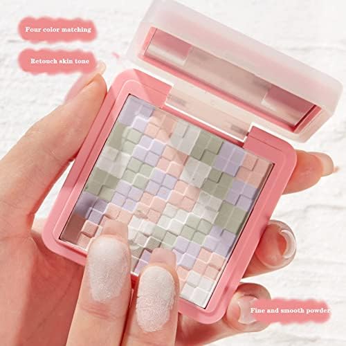 Setting Powder, Matte Face Powder Lightweight Smooth Brightening Longwearing Matte Oil Control Waterproof Makeup Powder ,Color Correcting For Even Tone Pressed Powder
