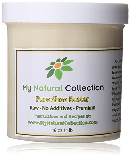 Pure Real Organic African Shea Butter - MyNaturalCollection 1lb-16oz 100% Natural Raw Organic Shea Butter, the one-for-all Beauty Product for Skin Care, Hair Care, Body Butters - The African Secret of Perfect Skin and Traditional Balm - 100% Satisfaction Guarantee