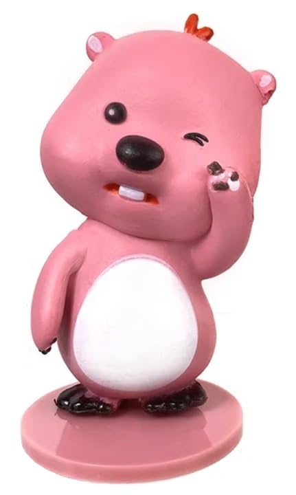 Amazon.co.jp: ポンポン ポロロ ルーピー フィギュア (ウインク