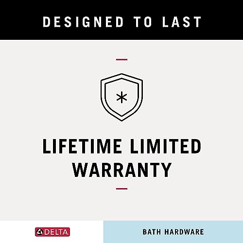 Delta Pivoting Toilet Paper Holder | Matte Black | Wall Mount | Tetra Bathroom Accessories - image 9