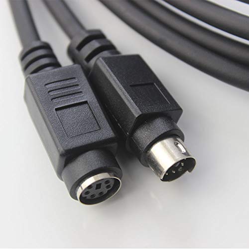 Cabo para teclado PS/2 KBW com código de barras compatível com Metrologic MS7120 MS9540 MS5145 MS169