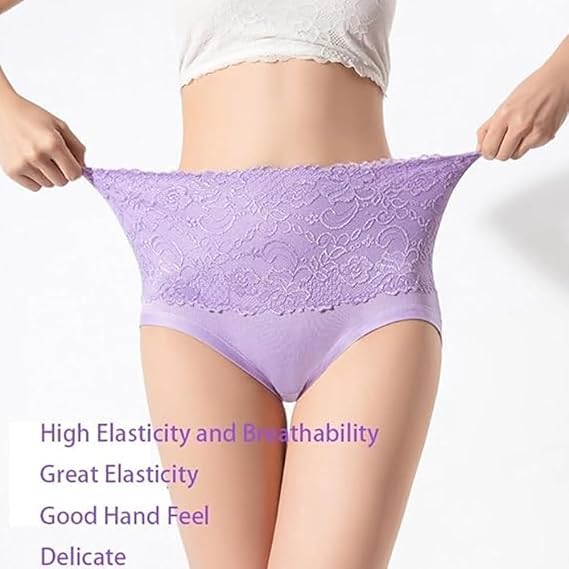 Evella Leak Proof Panties, 2025 evella leak proof underwear, High-Waist Tummy-Control Butt-Lifting Panties2