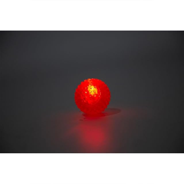 Foto 2 de 5 de FREEDOG Pelota Flash-Ball ROJA LED 6,5CM