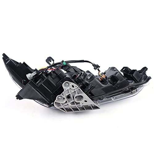 Cbhfmljd Headlight Lamp Halogen Assembly Fit 2016-2018 For Nissan Altima Headlights Headlamp Replacement For Nissan Altima 2016 2017 2018 260109HS0A, 26010-9HS0A (Driver & Passenger Side (Left+Right))