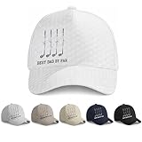 Personalized Best Dad By Par Hat, Custom Golf Caps for Men, Baseball Hats for Men, Grandpa Hat, Grandpa Gifts, Father's Day