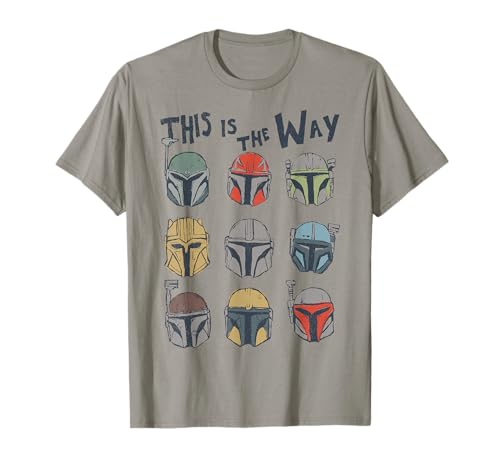 T-shirt Mandalorian anti-déformation en coton durable pour homme